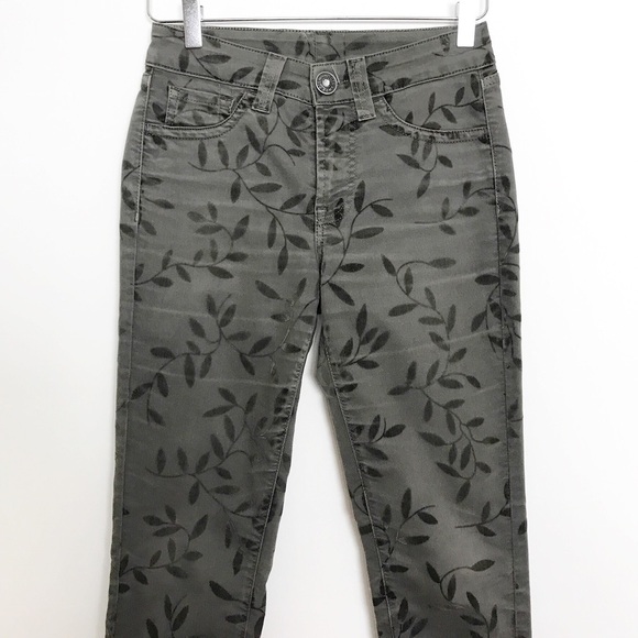 Jonny-Q grey printed jeans lead/vine design size27 - Picture 2 of 8
